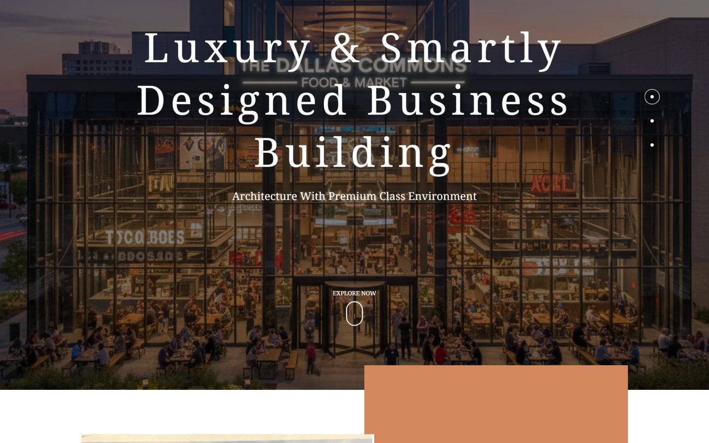 ADM Constructions website