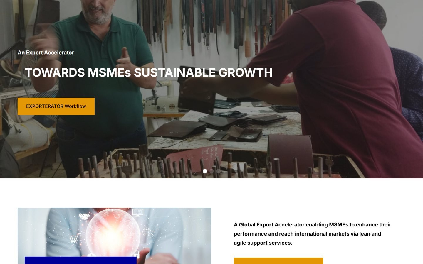 Exporterator website
